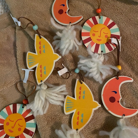 🆕6 URBAN OUTFITTERS Boho Ornaments - Picture 3 of 8